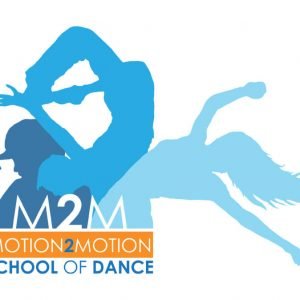 Motion2Motion School of Dance Alternate logo