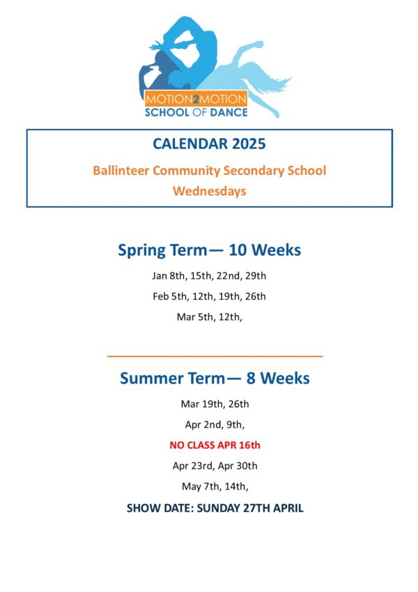 Ballinteer Wednesday Spring Term 10 weeks - Image 2