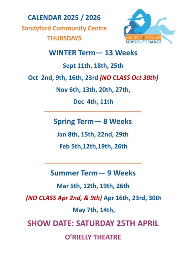 Thursday Seniors Dance Classes 13 Week Winter Term - Image 2