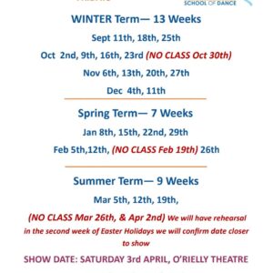 Monkstown Hiphop Winter Term 13 weeks